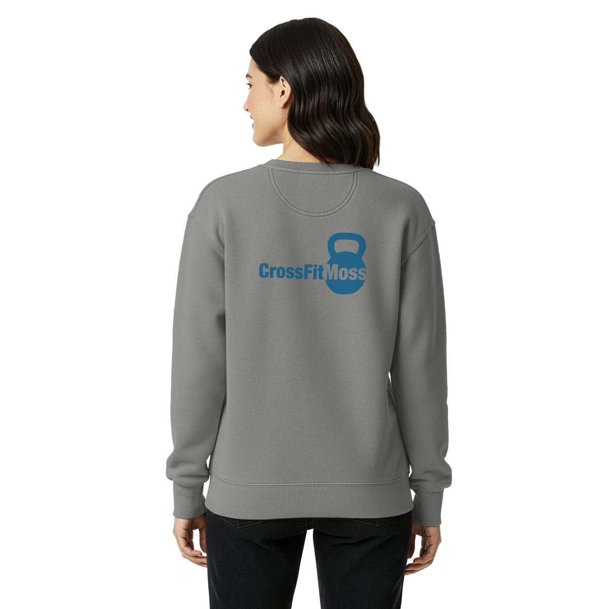 Unisex garment-dyed sweatshirt