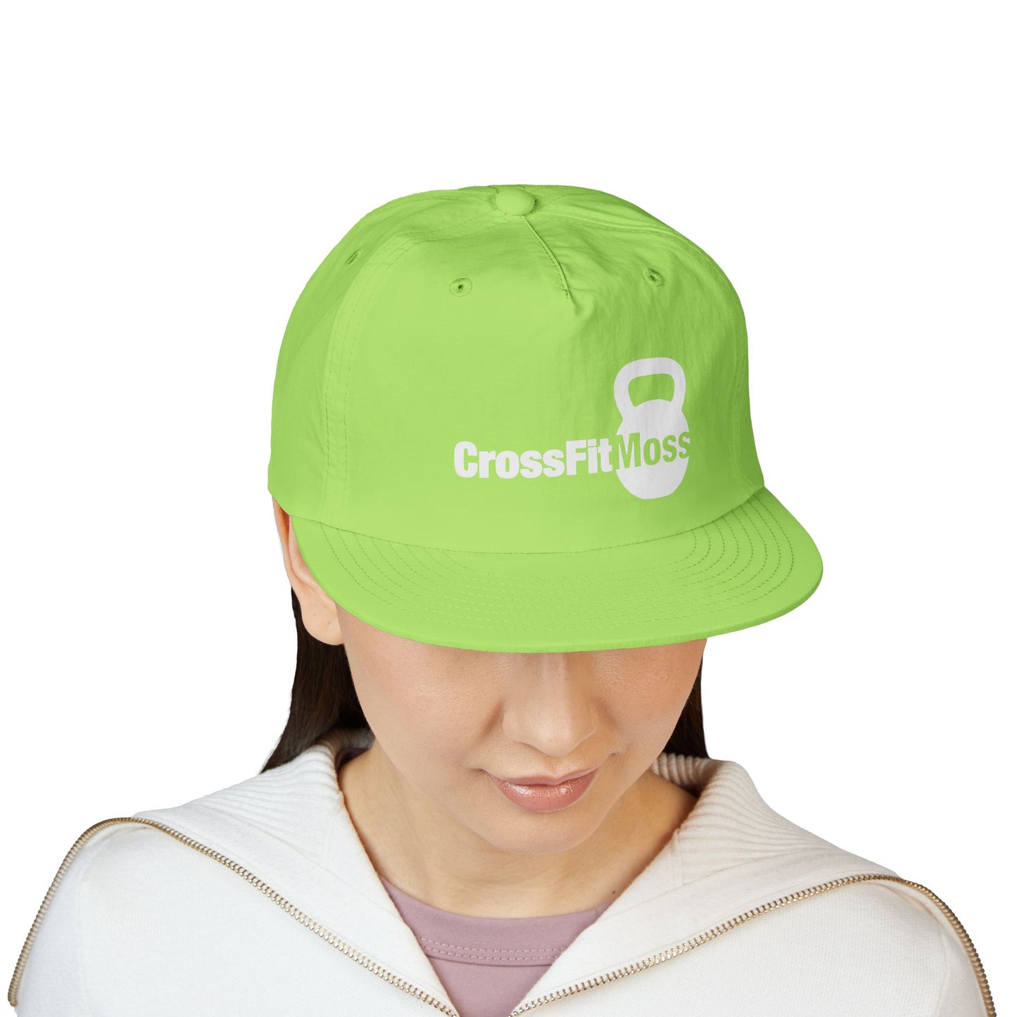 CrossFit Moss Surf Cap | Stylish Athletic Hat for Outdoor Enthusiasts, Workout Gear, Beachwear, Gift for Fitness Lovers, Sports Cap