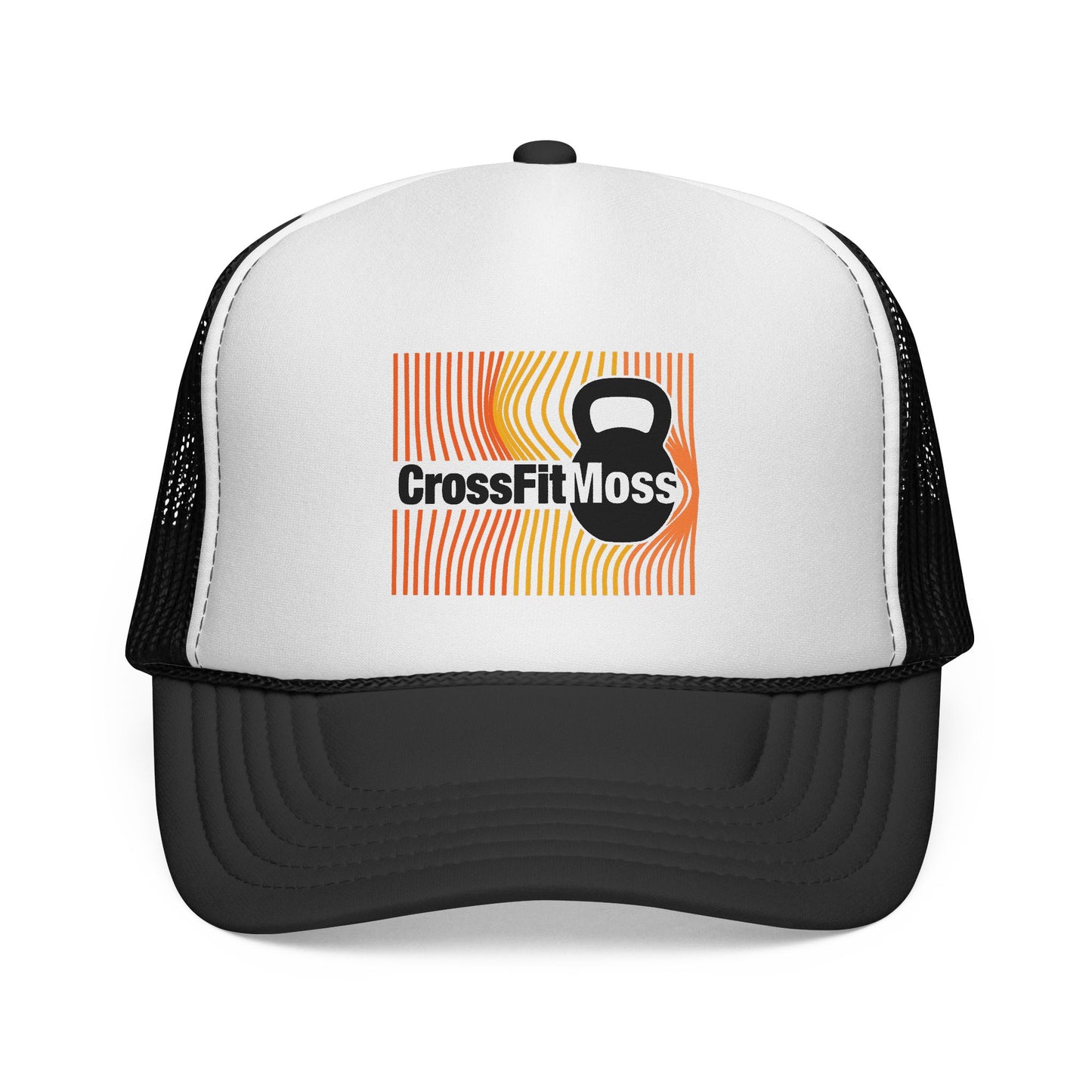 CrossFit Moss Trucker Cap - Sporty Hat for Fitness Lovers, Perfect for Gym, Summer Days, Outdoor Activities, Gift Idea