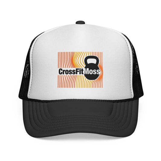 CrossFit Moss Trucker Cap - Sporty Hat for Fitness Lovers, Perfect for Gym, Summer Days, Outdoor Activities, Gift Idea