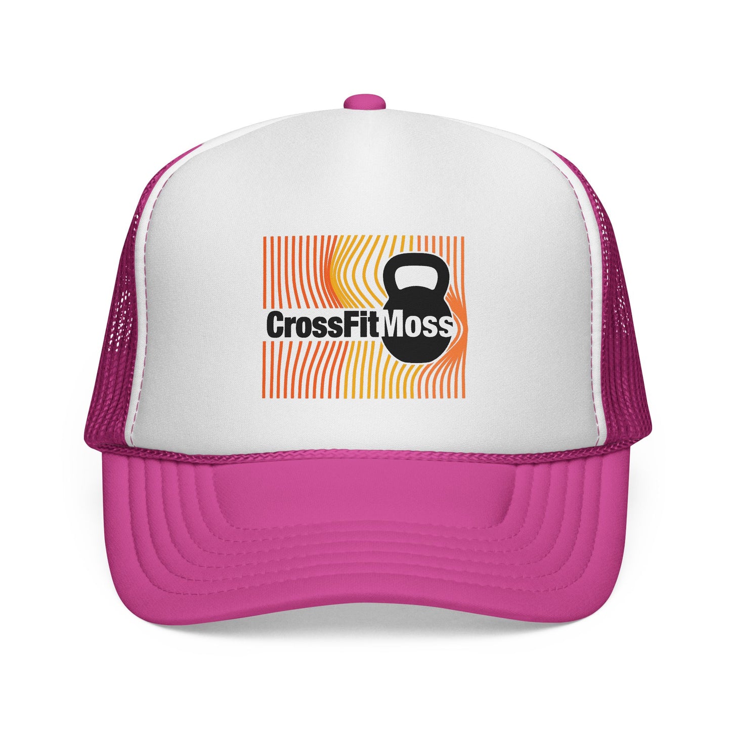 CrossFit Moss Trucker Cap - Sporty Hat for Fitness Lovers, Perfect for Gym, Summer Days, Outdoor Activities, Gift Idea