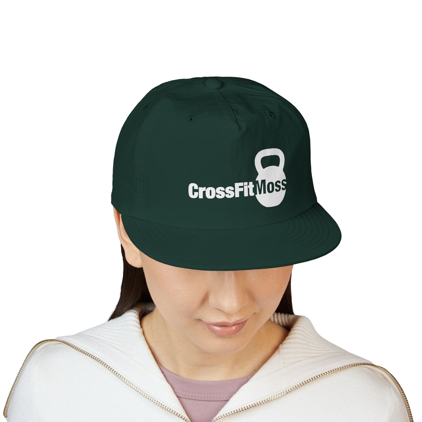 CrossFit Moss Surf Cap | Stylish Athletic Hat for Outdoor Enthusiasts, Workout Gear, Beachwear, Gift for Fitness Lovers, Sports Cap
