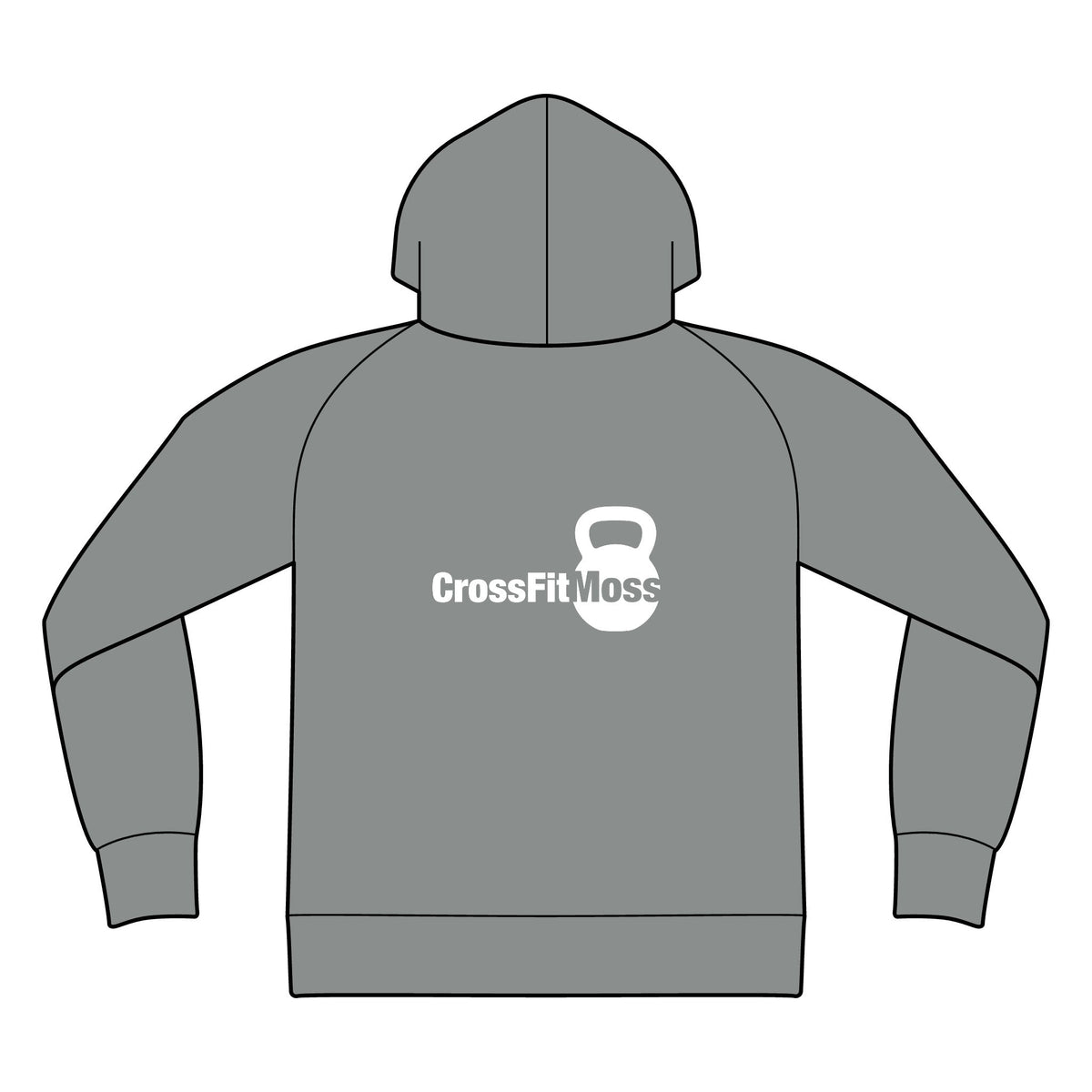 Women's Full-Zip Hoodie — Minimal Chest Logo Organic Fleece
