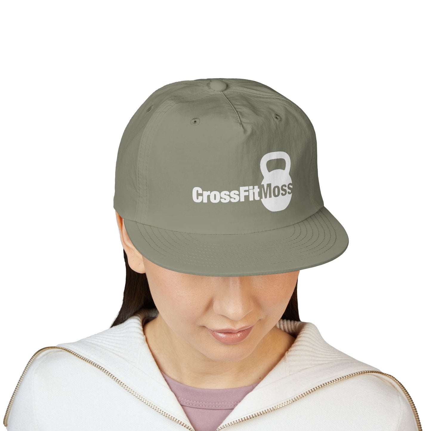 CrossFit Moss Surf Cap | Stylish Athletic Hat for Outdoor Enthusiasts, Workout Gear, Beachwear, Gift for Fitness Lovers, Sports Cap
