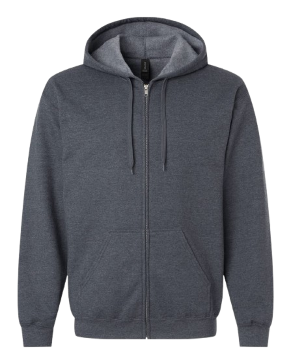 CrossFit Moss Kettlebell Zip Hoodie — Full-Zip Gym Sweatshirt