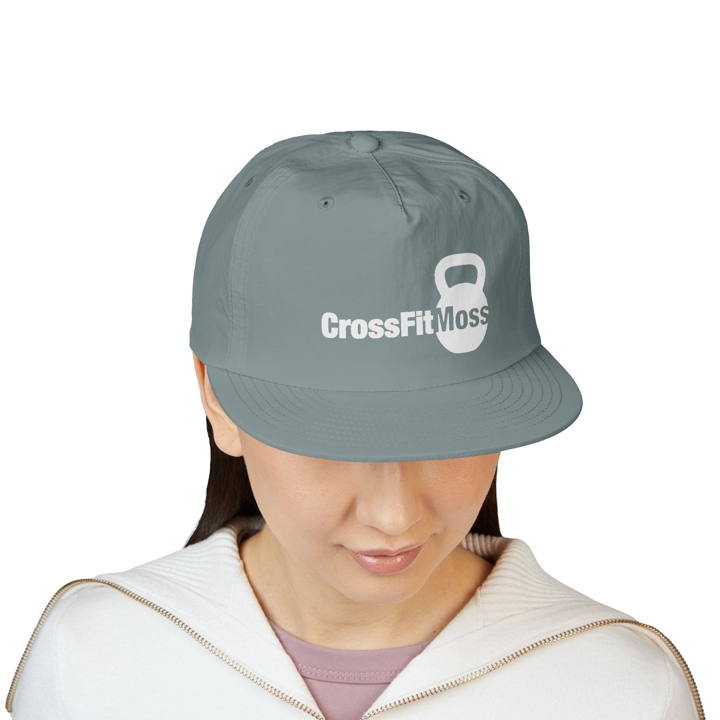 CrossFit Moss Surf Cap | Stylish Athletic Hat for Outdoor Enthusiasts, Workout Gear, Beachwear, Gift for Fitness Lovers, Sports Cap