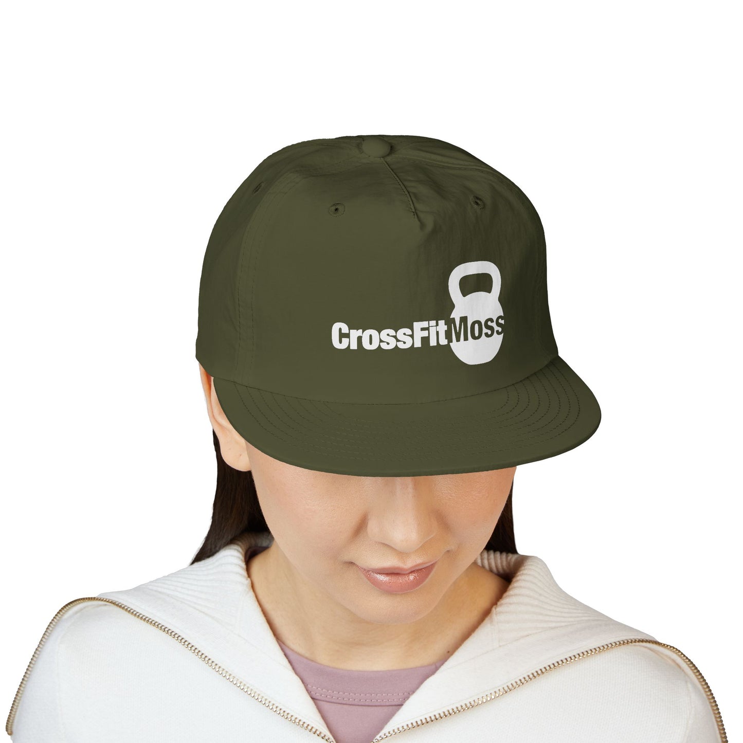 CrossFit Moss Surf Cap | Stylish Athletic Hat for Outdoor Enthusiasts, Workout Gear, Beachwear, Gift for Fitness Lovers, Sports Cap