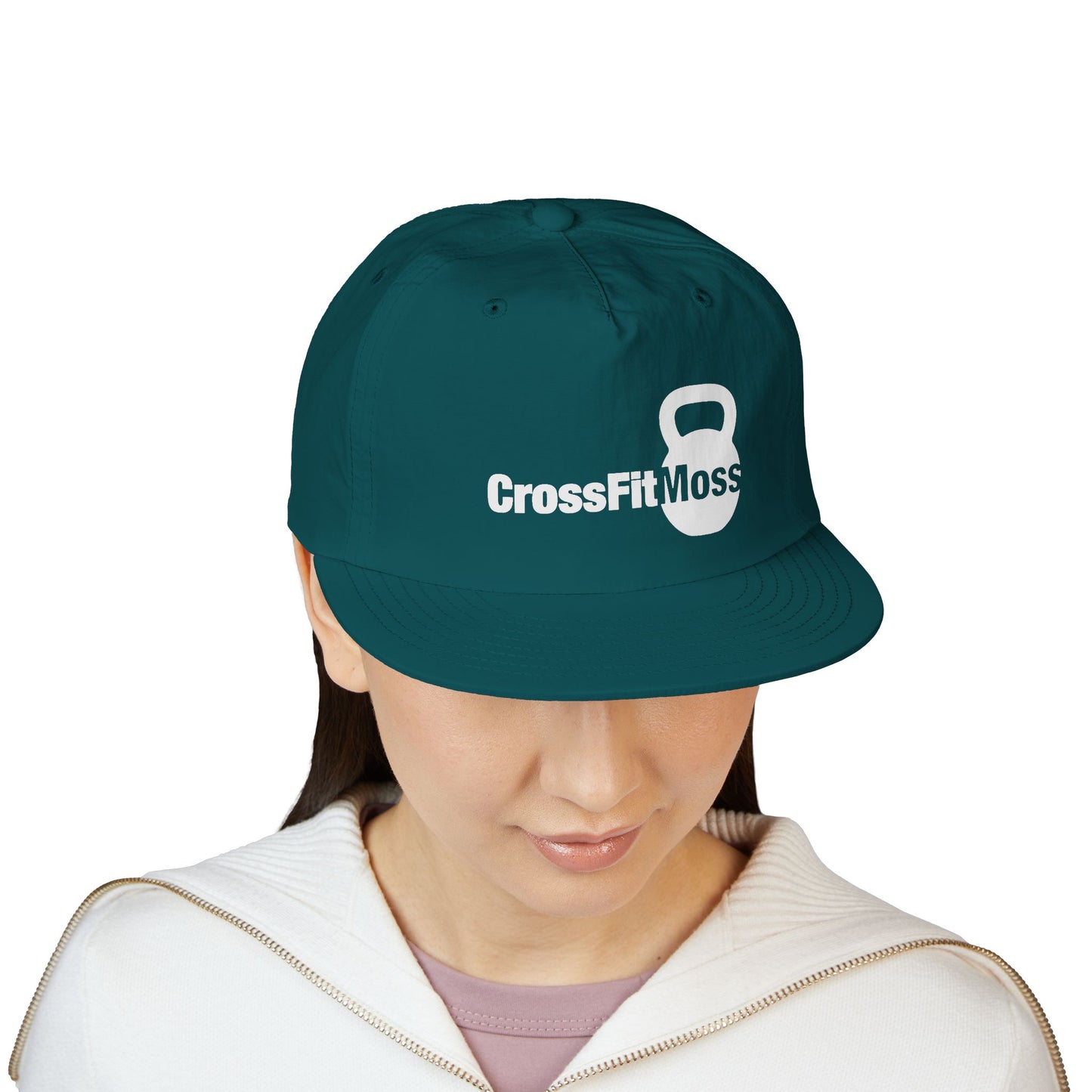 CrossFit Moss Surf Cap | Stylish Athletic Hat for Outdoor Enthusiasts, Workout Gear, Beachwear, Gift for Fitness Lovers, Sports Cap