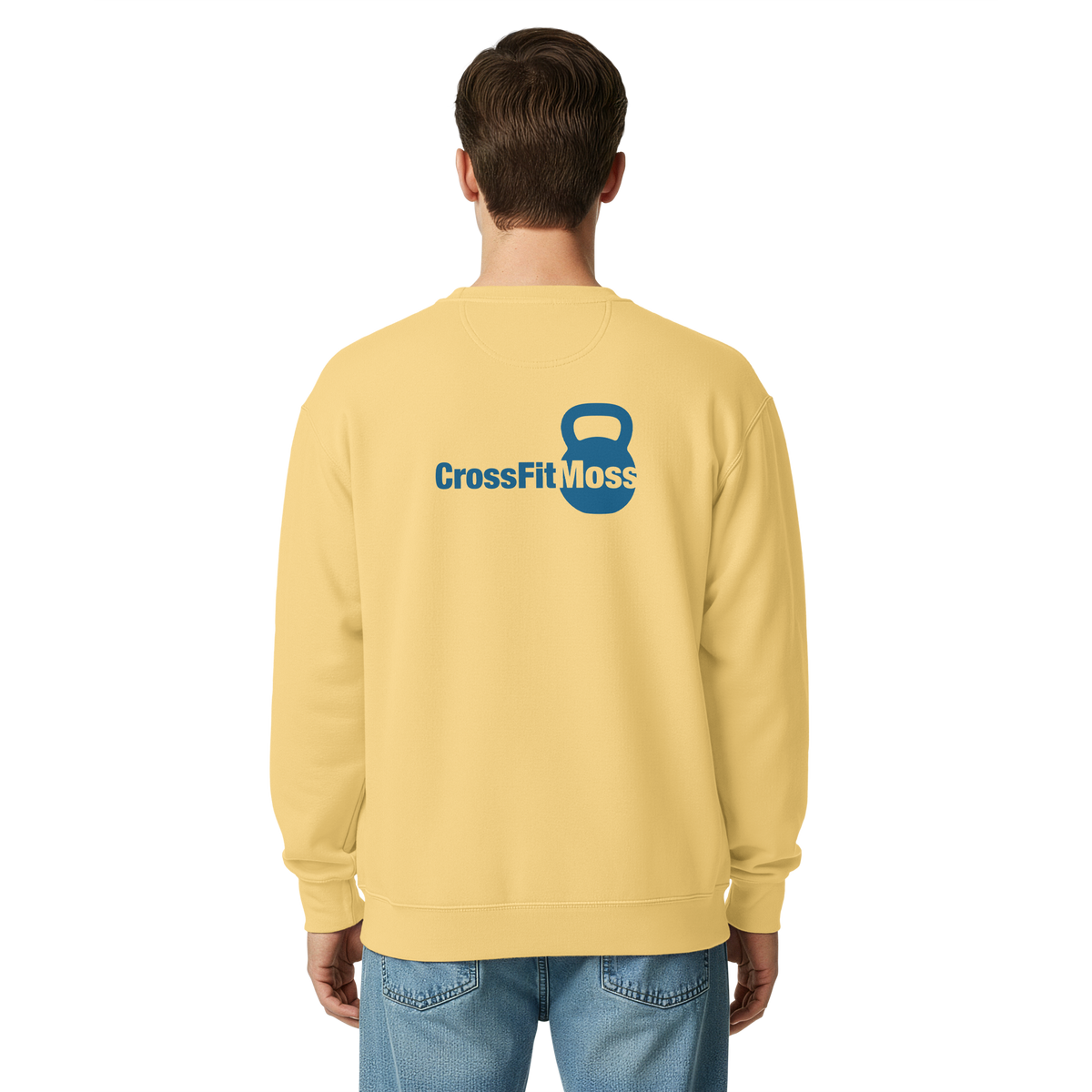 Unisex garment-dyed sweatshirt