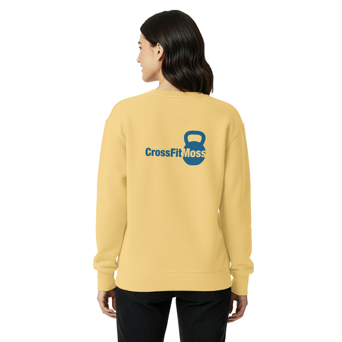 Unisex garment-dyed sweatshirt