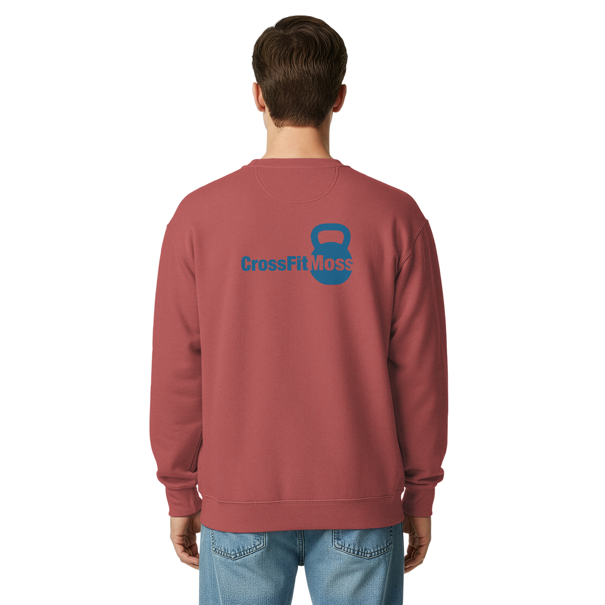 Unisex garment-dyed sweatshirt