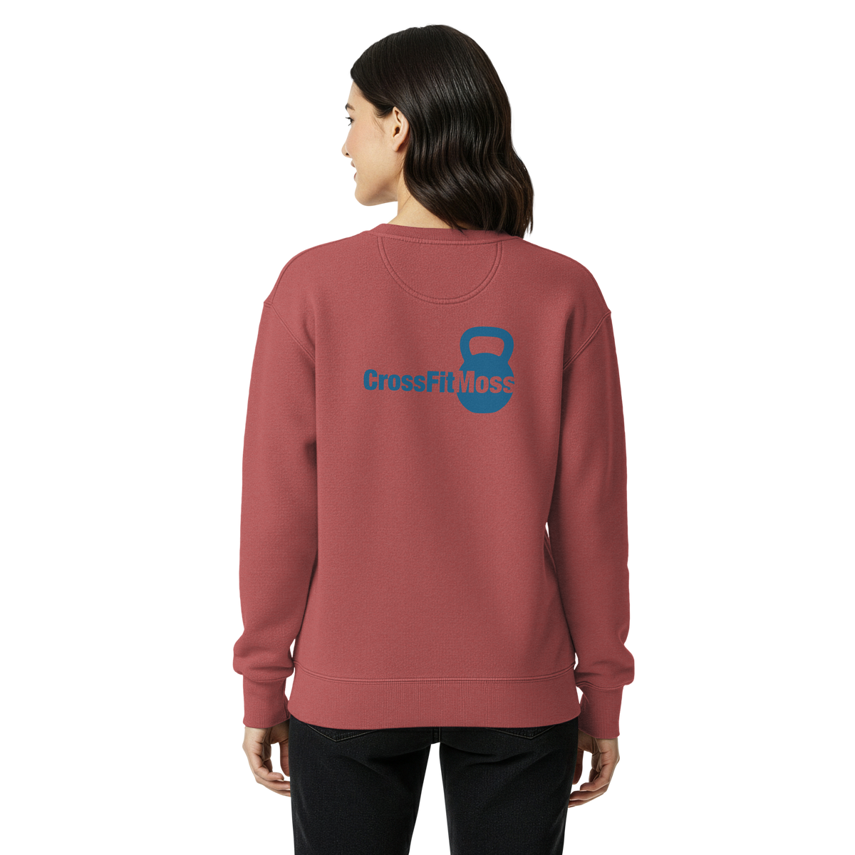 Unisex garment-dyed sweatshirt