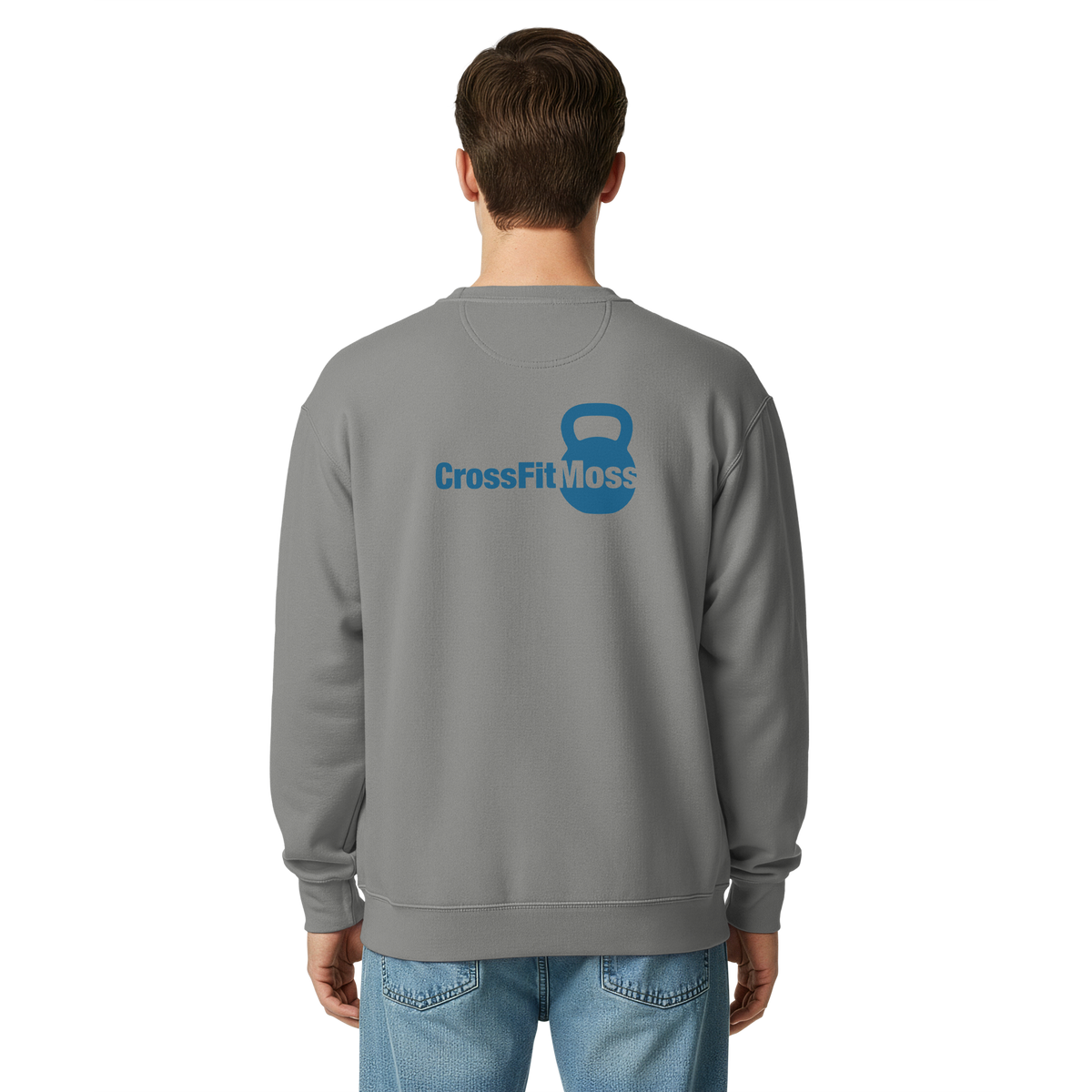 Unisex garment-dyed sweatshirt
