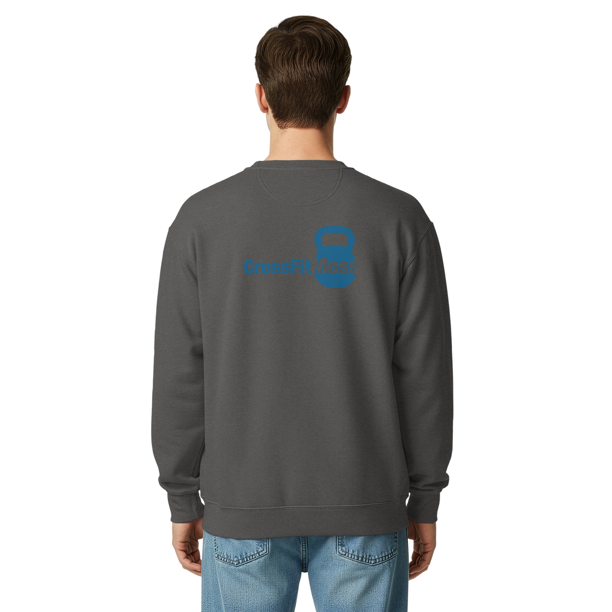 Unisex garment-dyed sweatshirt