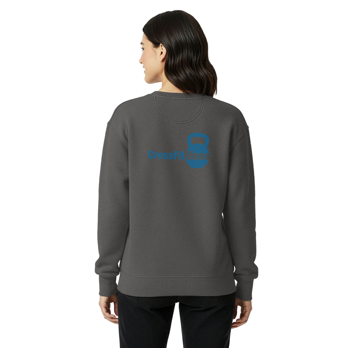 Unisex garment-dyed sweatshirt