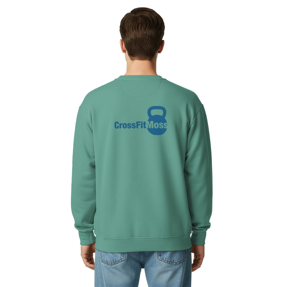 Unisex garment-dyed sweatshirt