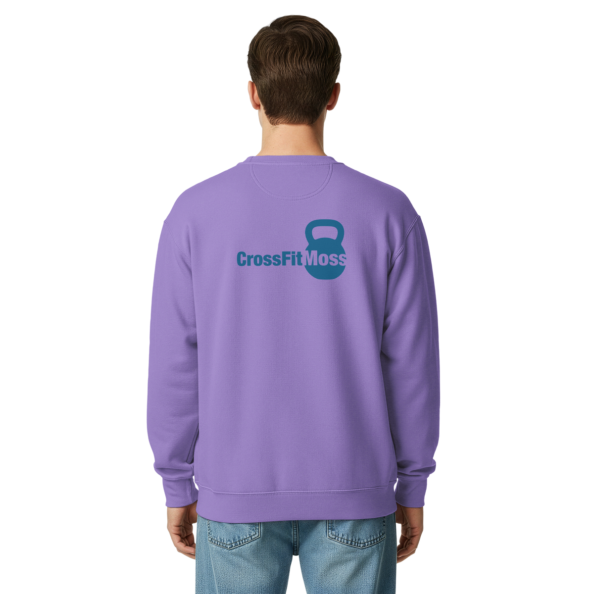Unisex garment-dyed sweatshirt