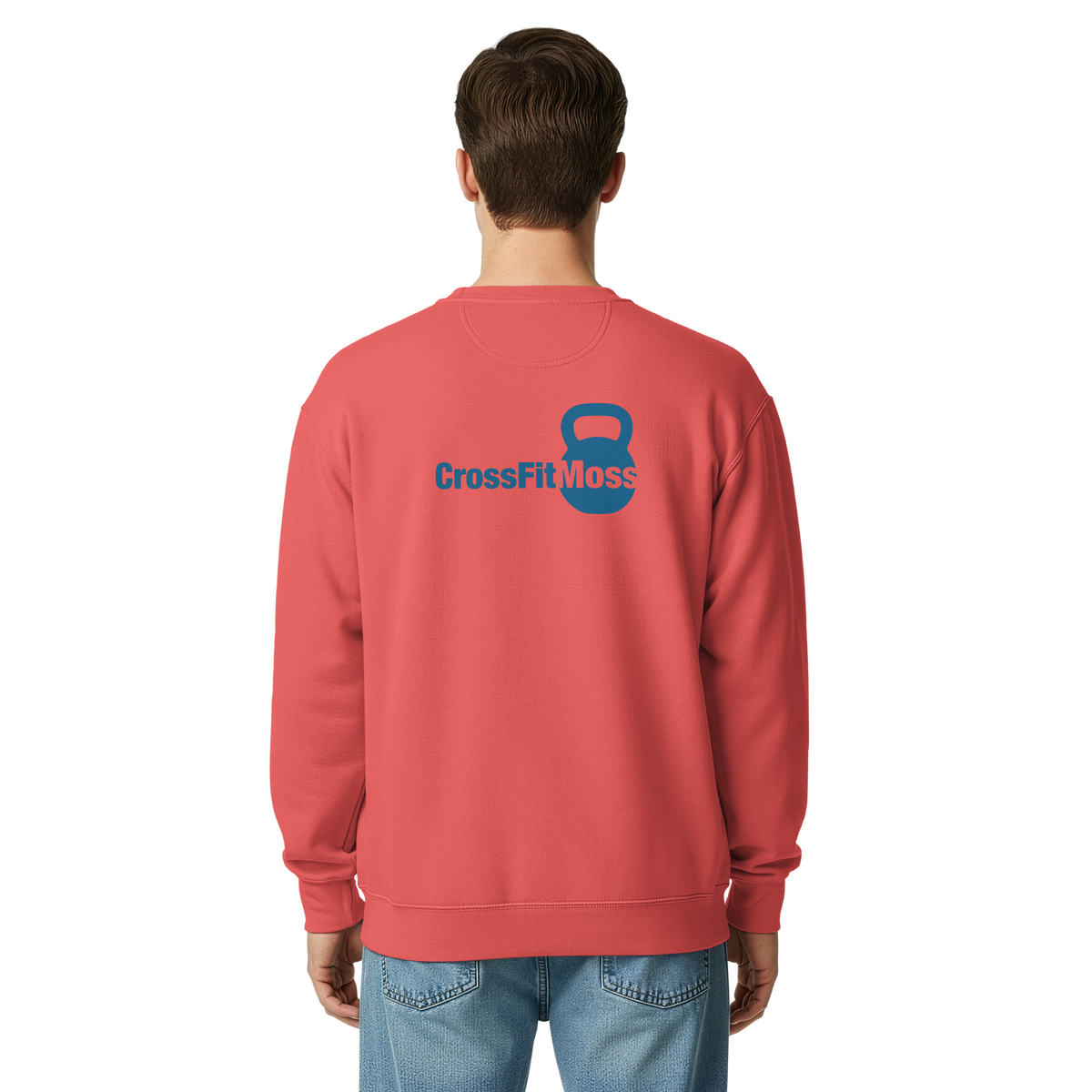 Unisex garment-dyed sweatshirt